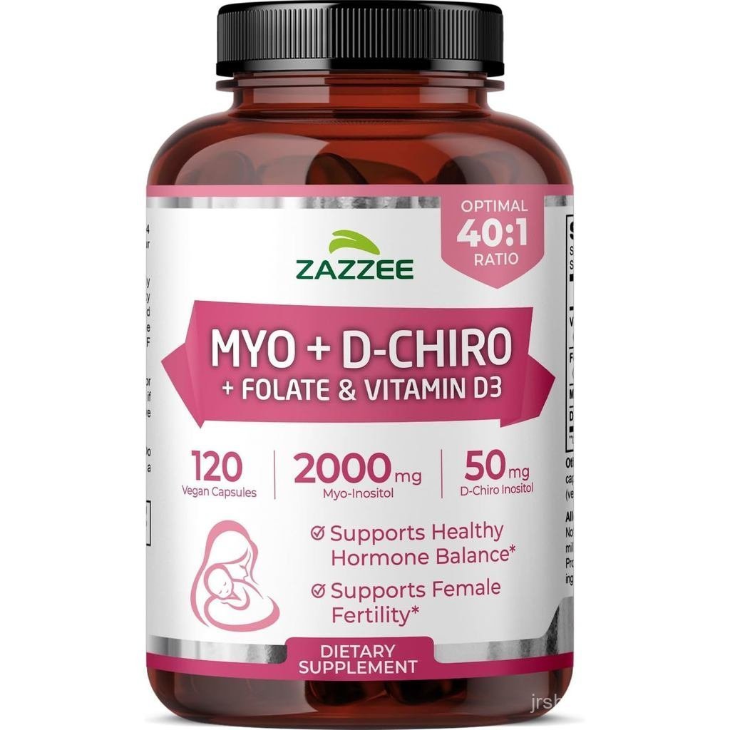 Myo และ D-Chiro Inositol อาหารเสริมสําหรับผู้หญิง-อาหารเสริมสําหรับผู้หญิงในอุดมคติ 40:1 อัตราส่วน M