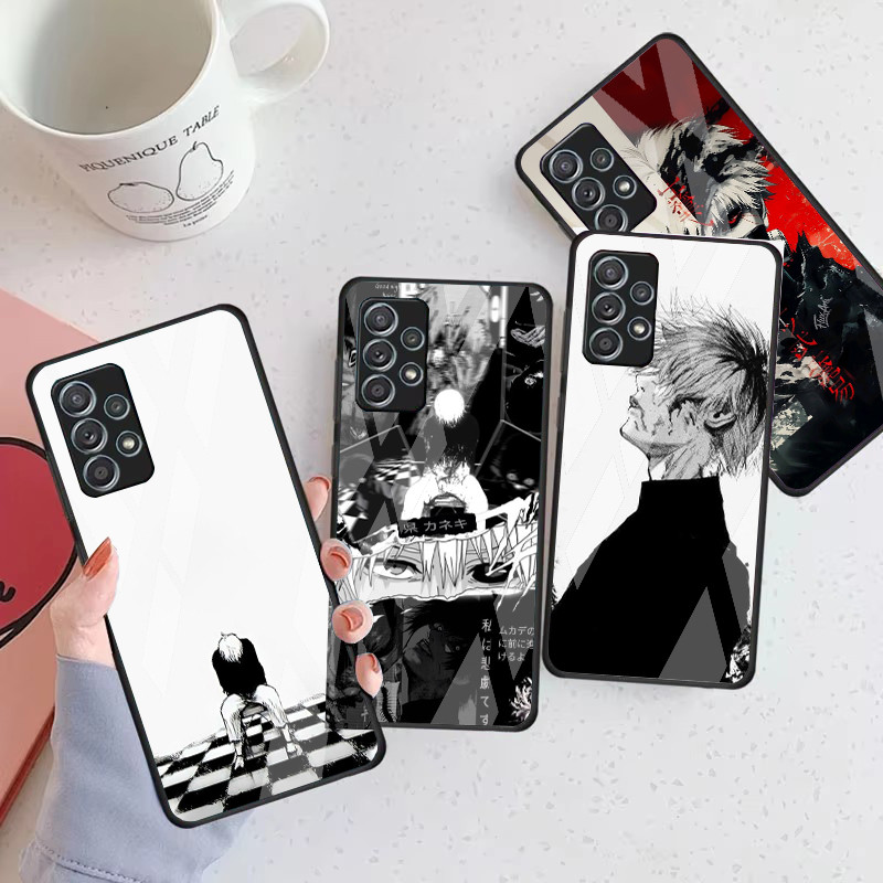 Tokyo Ghoul 08 แก้วเคสโทรศัพท์สําหรับ Samsung Galaxy A16 A15 A25 A35 A55 A53 A54 A34 A14 A32 A52 4G 