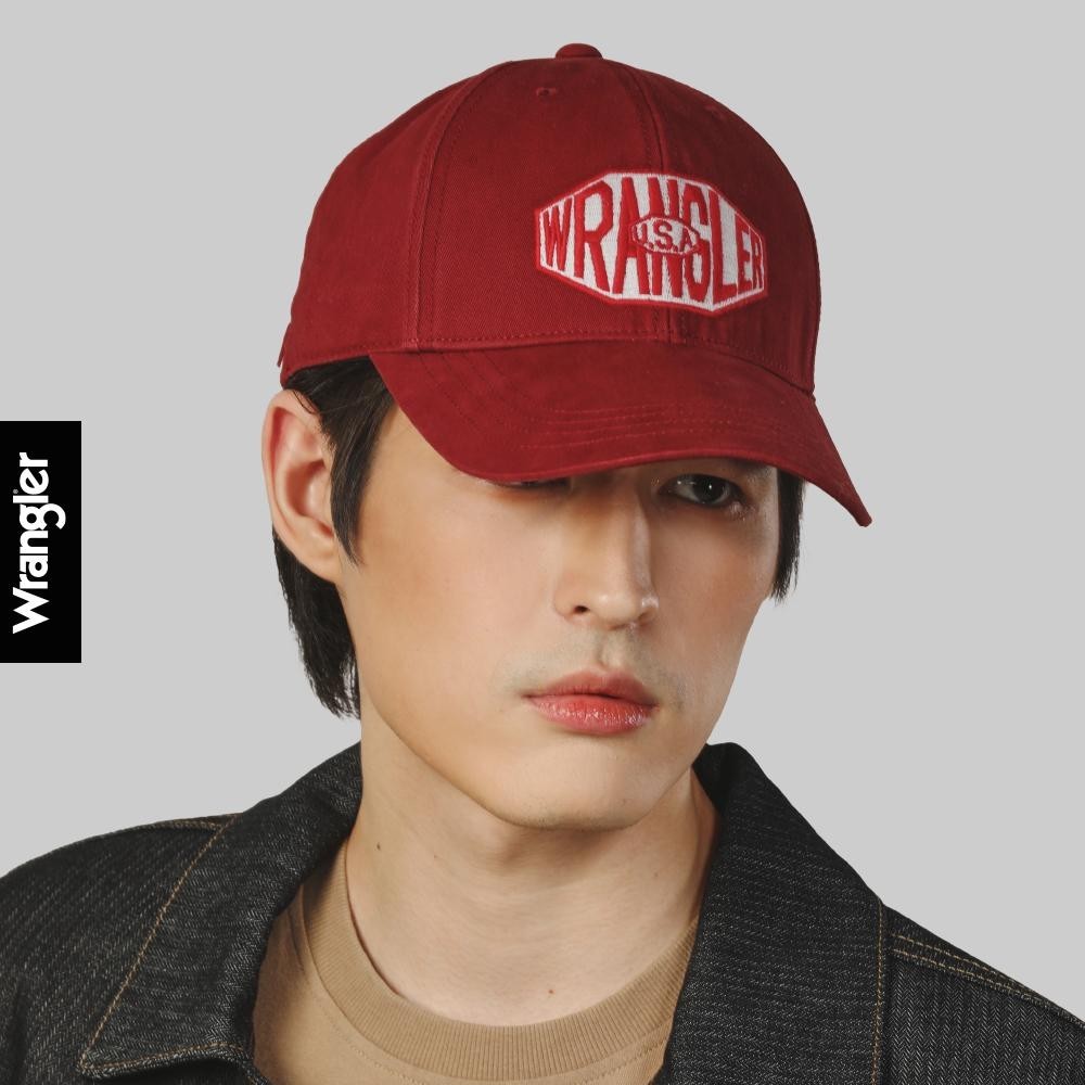 WRANGLER หมวกแก๊ปผู้ชาย / ผู้หญิง คอลเลคชั่น Casey Jones รุ่น WR F125UHATN12 สีแดง