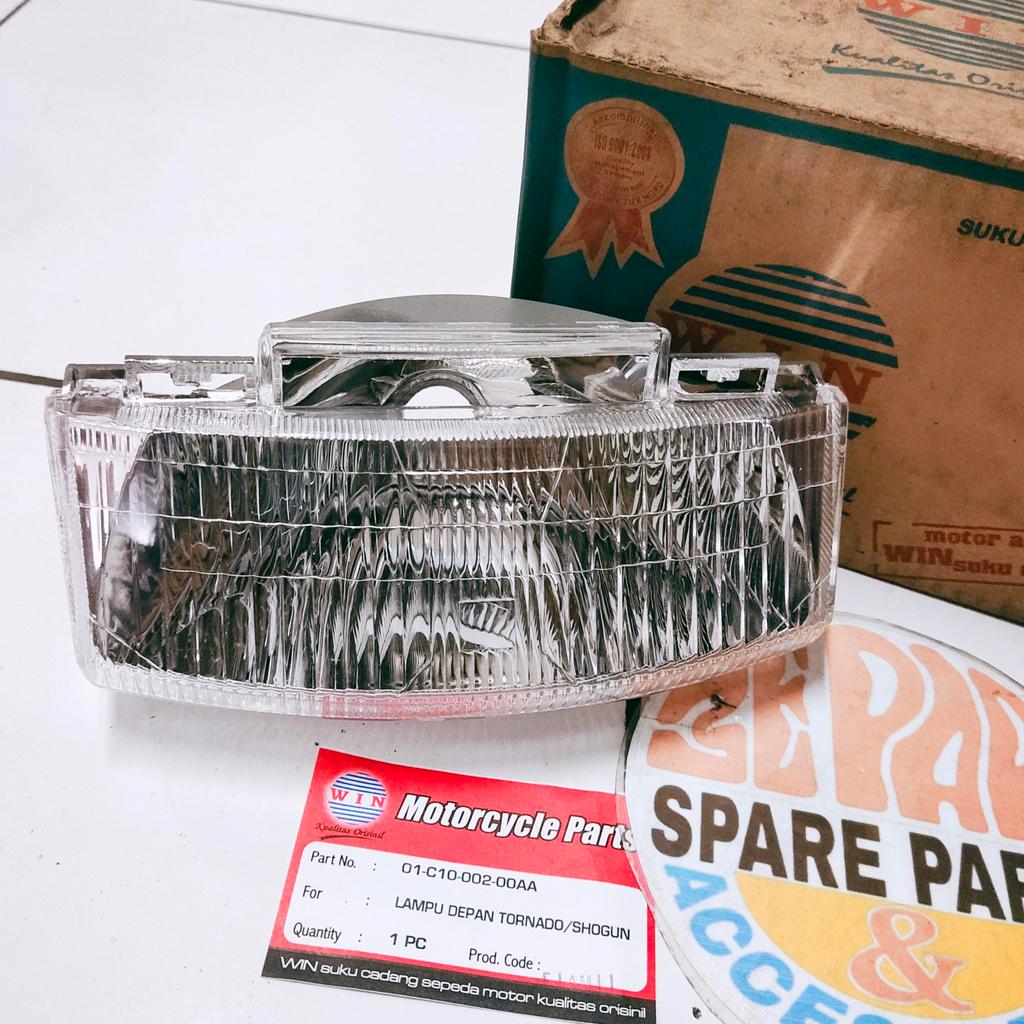 [3E Parts & Acc] Tornado Shogun 110 Satria 2T 2-Stroke Ru Reflector Rare Item