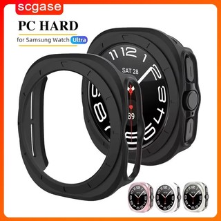 PC นาฬิกาสําหรับ Samsung Galaxy Watch 8 Ultra 2025 Hollow Hard ป้องกันสําหรับ Galaxy Watch 7 Ultra 47 มม.อุปกรณ์เสริม