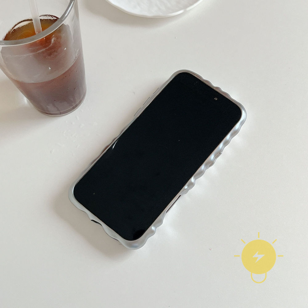 For เคสไอโฟน TPU Plating Butter 3D Silver เคส Phone Case For iPhone 17 Pro Max Plus 16 15 14 13  Cover  Aesthetic Korean Cute ราคา ถูกที่สุด ดีลบีเคเค แกลเลอรีภาพที่ 5