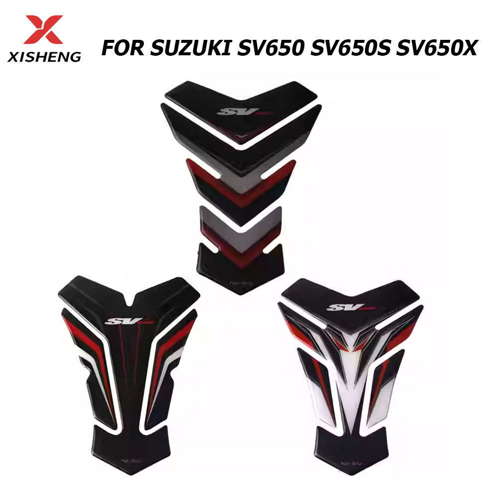 สําหรับ Suzuki SV650 SV 650 SV650A SV650X ABS Tankpad 2020 รถจักรยานยนต์ Pad Protector สติกเกอร์กรณี