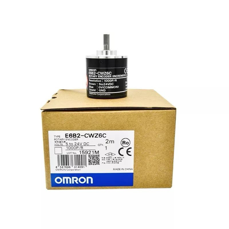 encoder omron  E6B2-CWZ6C 100p/r 200p/r 360p/r 600p/r 1000P/R 2000pr 
สินค้าพร้อมส่ง