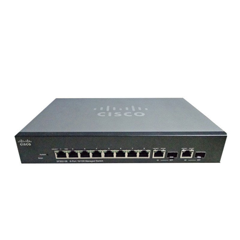Sicisco co SF300-08 (SRW208-K9-CN) 8-Port 100-Mega Network Management Switch