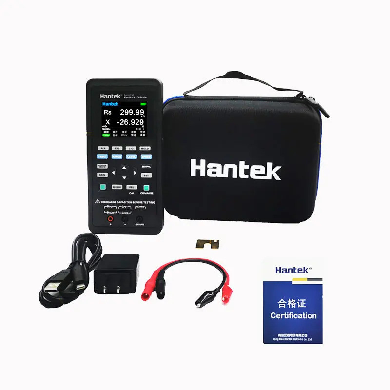 Wenqi Hantek Digital LCR Meter hantek1832C /1833Cมือถือแบบพกพาเหนี่ยวนําความจุและความต้านทานเครื่องม