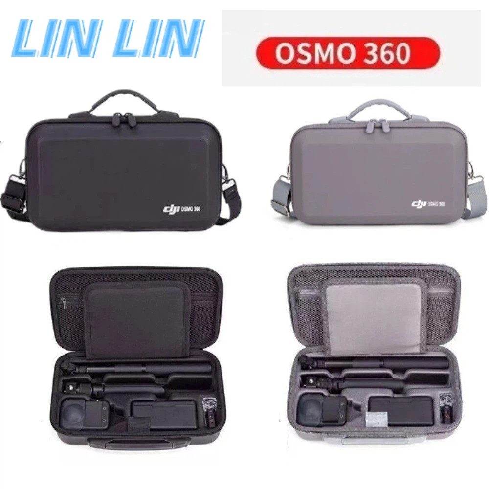 เหมาะสําหรับ DJI Osmo 360 Panoramic Sports Camera Storage Bag DJI Osmo 360 Portable Hard Case Waterproof Accessories Case
