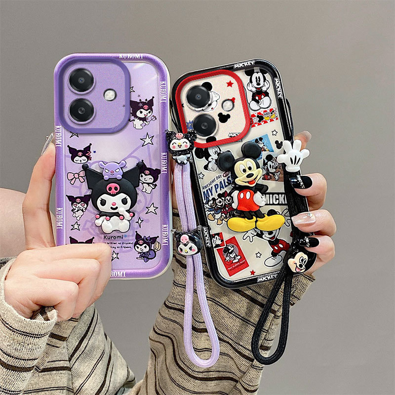 เคส oppo a3 เคส oppo a3x เคสโทรศัพท์ตุ๊กตา 3D น่ารัก