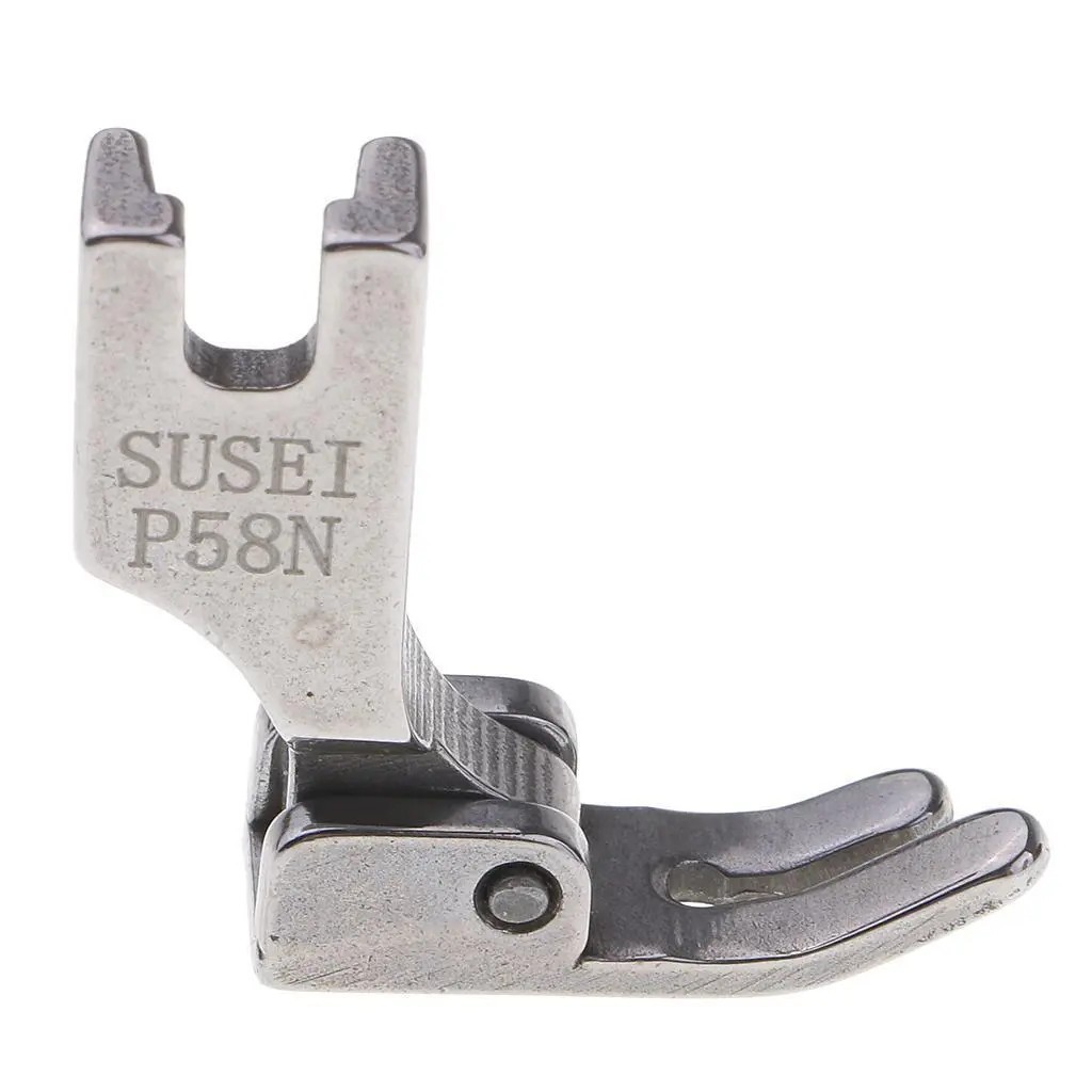 ตีนผีเหล็กและพลาสติก 3 มม. ทําจาก P58N (T58N) สําหรับจักรเย็บผ้าแบบเข็มเดียวอุตสาหกรรม