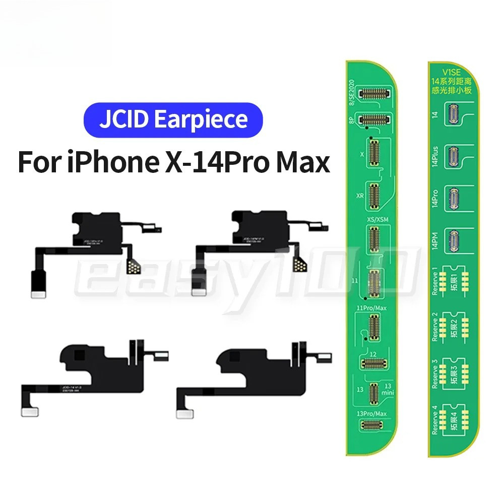 JCID JC V1S V1SE หูฟังตัวรับสัญญาณ FPC ลําโพง Flex Cable Detection Board Test Sensor สําหรับ 8-15Pro