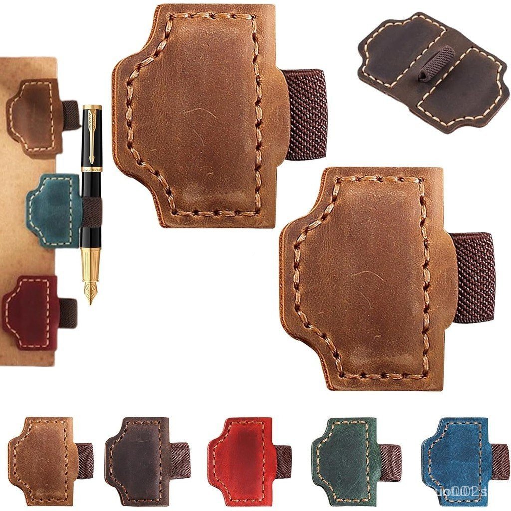 Bygone Mark Bookmark พร้อมที่วางปากกา, Bygone Mark Magnetic Bookmark, Personalized Magnetic Leather 