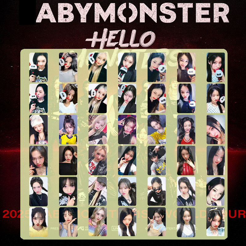 BABYMONSTER HELLO BABYMONSTER Bonus การ์ดเดี่ยว RORA HARA Photo Card