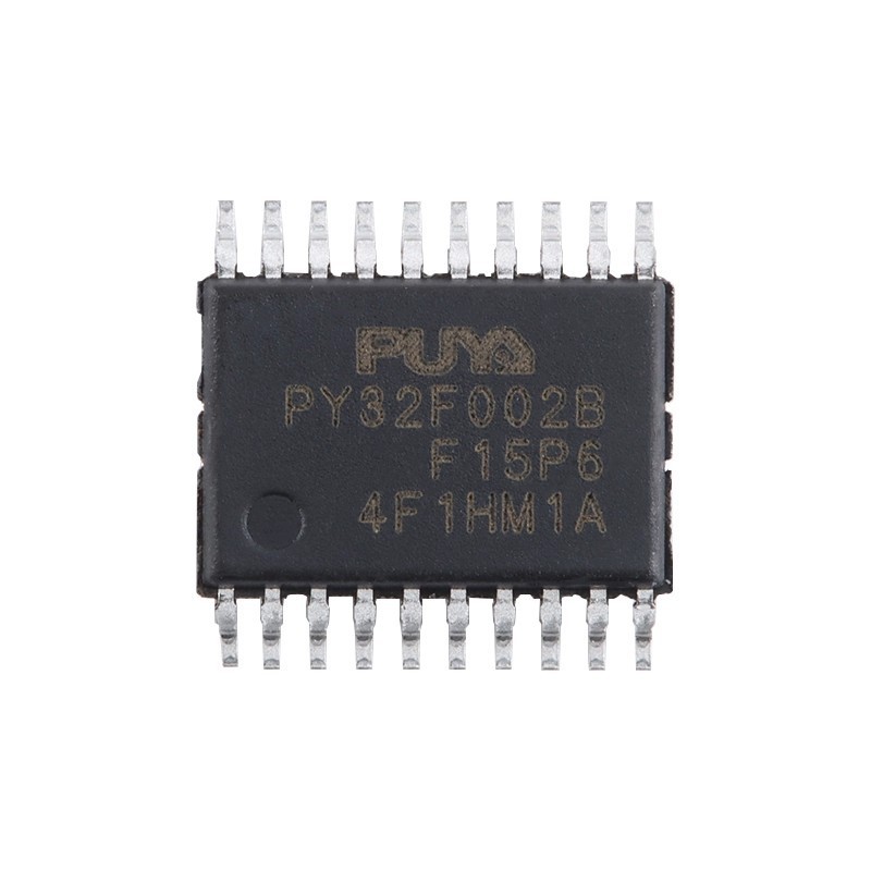 PY32F002BF15P6TU TSSOP-20 ARM Cortex-M0 32-Bit Microcontroller-MCU ยี่ห้อใหม่