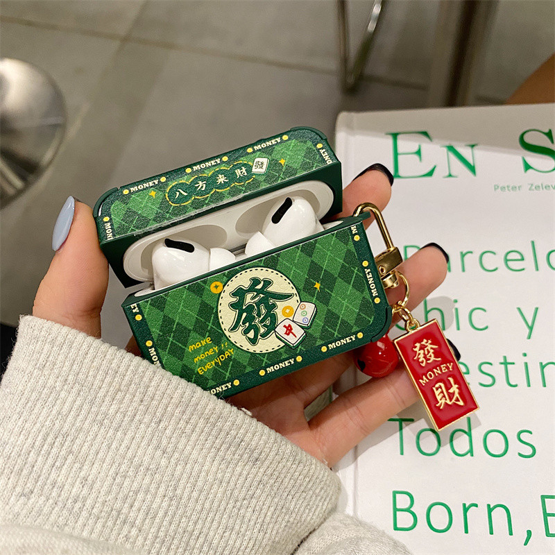 เคส airpods pro 3 airpod pro 3 case Mahjong Fortune เคสป้องกันสำหรับปีใหม่ airpods3เคสนุ่ม airpodspr