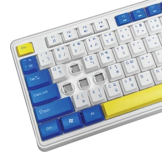 SIGNO KB-82 STANDARD KEYBOARD คีย์บอร์ดแบบมีสาย RUBBER DOME SWITCH เสียงเงียบ กันน้ำ