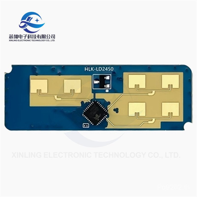 Radar Rangefinder โมดูล LD2450 เรดาร์ร่างกายมนุษย์ 24Gmm เซ็นเซอร์ติดตามคลื่น CF9I