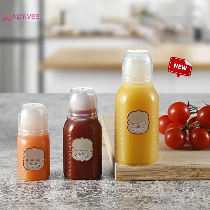 <Activee> 30/60/100ml มินิบีบขวดซอสมะเขือเทศเครื่องปรุงรสซอสขวดน้ําผึ้งมัสตาร์ดสลัด Dressing ซอส Ben