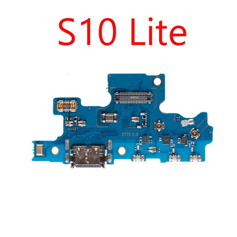 เหมาะสําหรับ Samsung S10Lite ปลั๊กหางไมโครโฟนขนาดเล็ก G770F G770DSM ชาร์จอินเทอร์เฟซข้อมูล USB
