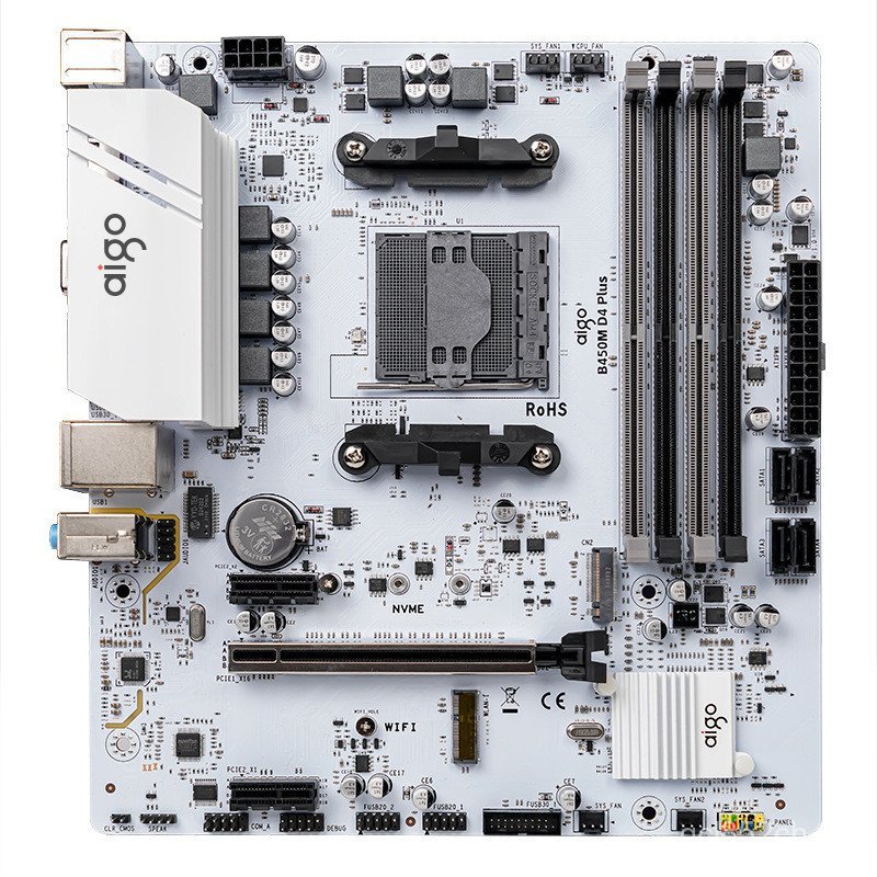 Patriot B450 PLUS DDR4 ยี่ห้อใหม่เมนบอร์ดเกมออกแบบคอมพิวเตอร์สนับสนุน AM4 12345 รุ่น