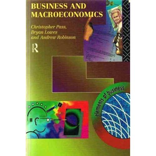 [BnB] ธุรกิจและไมโครeconomics USED: บทนําสู่ตลาด Economy โดย Christopher Pass, Bryan Lowes (มือสอง: