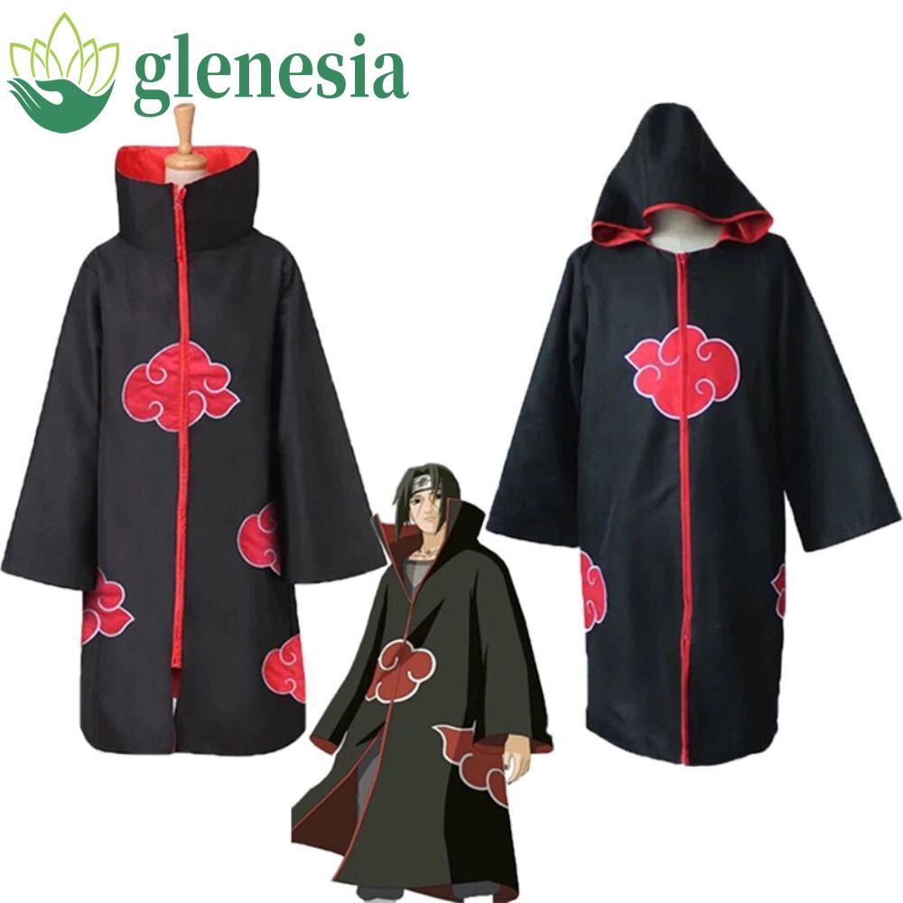 GLENESIA อะนิเมะเสื้อคลุม Naruto Tobi สำหรับ cosplay และปาร์ตี้