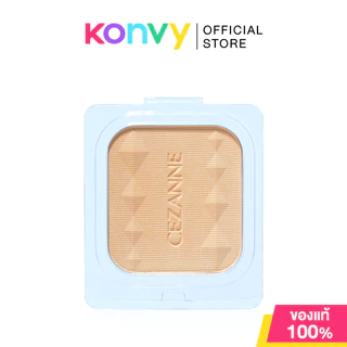 Cezanne UV Foundation EX Plus 11g #EX2 Light Ocher เซซานน์ แป้งพัฟผสมรองพื้น.