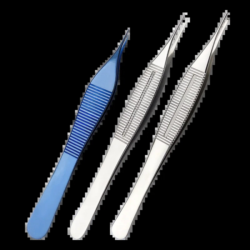 Edison forceps with tooth cartilage forceps surgery pot belly forceps with hook tissue forceps
