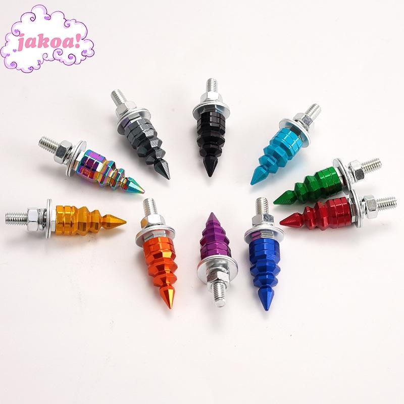 ❀On Sale❀FOR FOREST Tree License Plate Fasteners M6 Thread Aluminum Alloy for Vehicle Fit❀