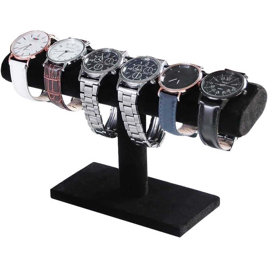 Byken Watch Bracelet Holder,Jewelry Display Stand สําหรับขาย (สีดํา)