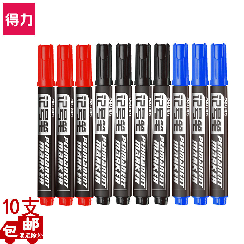 ขายร้อน [ราคาขายส่ง] Deli 681 Marker Marker Marker Pen CD CD Marker Express Graffiti Pen Single-Head