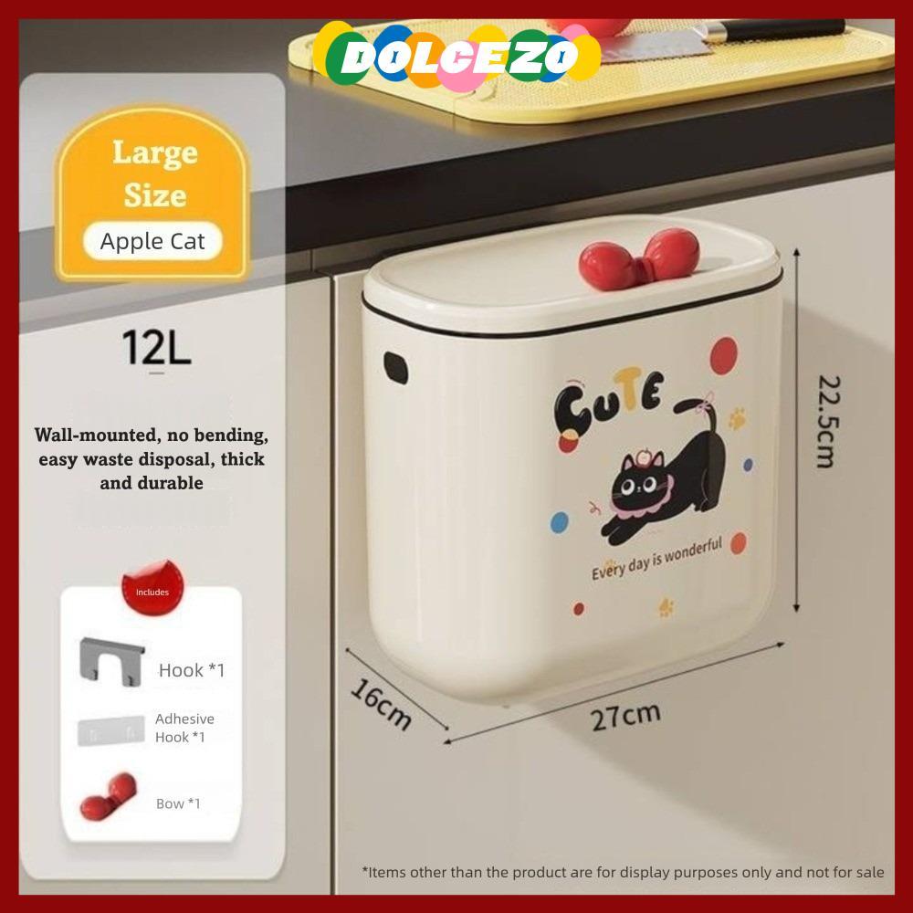 ใน คลังสินค้าโดลซีโซ ถังขยะในครัว,ถังขยะขยะติดผนังความจุขนาดใหญ่,คุณภาพสูงออกแบบตามหลักสรีรศาสตร์หลอดยาวอาหารเสียห้องน้ําทําความสะอาดในครั