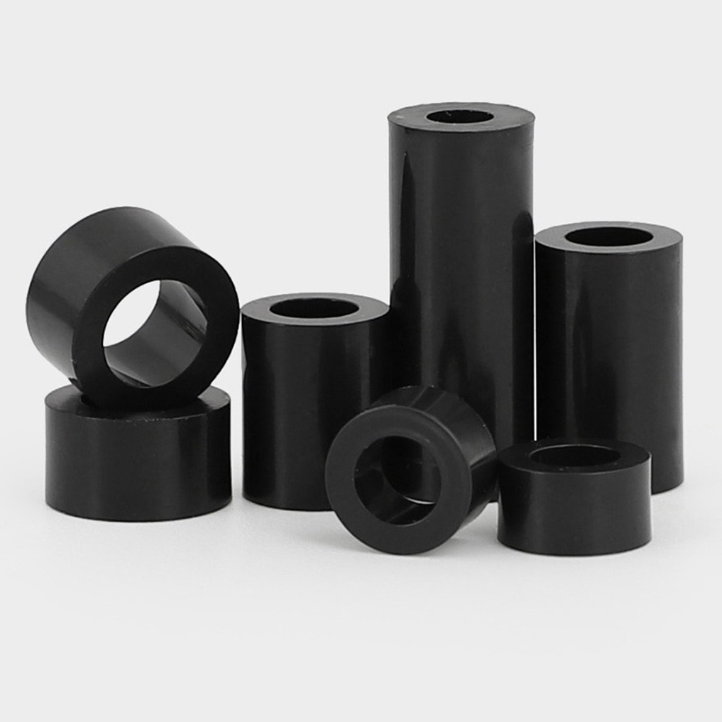 (-CWJ)คอลัมน์แยก ABS สีดําผ่านคอลัมน์แขนไนลอน, คอลัมน์แยกฉนวน M5/M6/M8