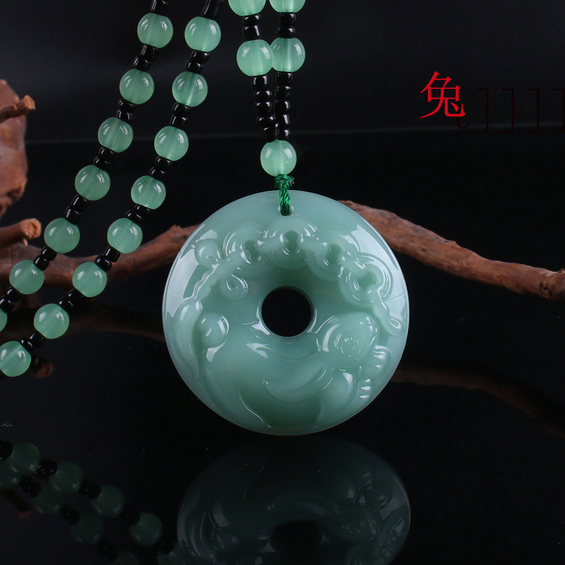 SDK สร้อยคอหยกกลม 12 ชิโอะ