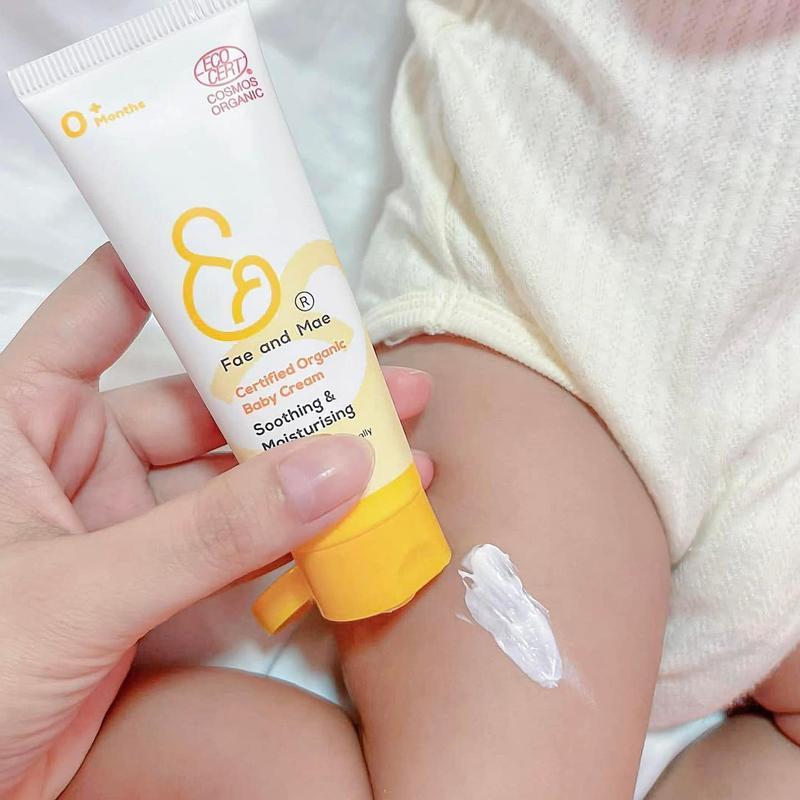 Fae&Mae เฟ แอนด์ เม BABY CREAM เบบี้ ครีม  ขนาด 40 ml (C) ครีมออร์แกนิก เด็ก ผิวเนียนใส