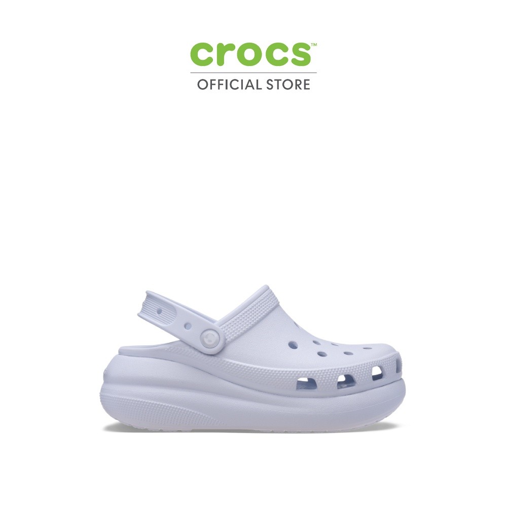 CROCS รองเท้าลำลองผู้ใหญ่ CRUSH CLOG รุ่น CS 207521-5BO - FROSTED GRAPE