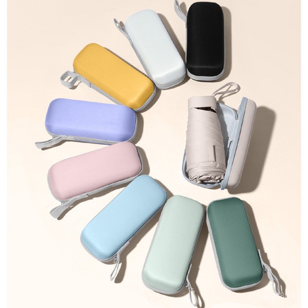 Mini Style Sun Umbrella Pocket Umbrella Sun Umbrella Travel Sunscreen logo ขายส่ง Mini อินคา 30% Off