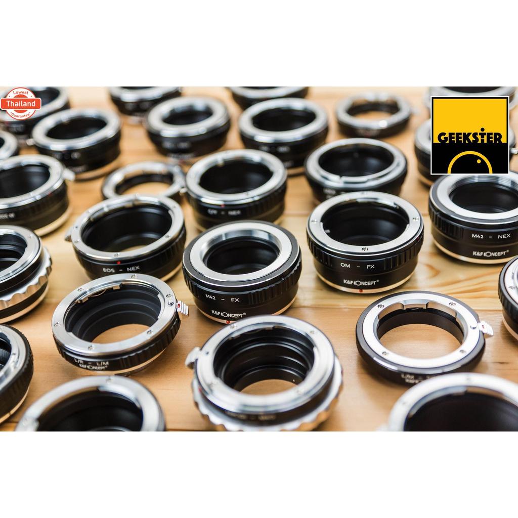 K&F M42-M43 Adapter แปลงเลนส์เมาส์ M42 เพื่อเอามาใส่กล้อง Olympus และ Panasonic Mirrorless  Lens mou