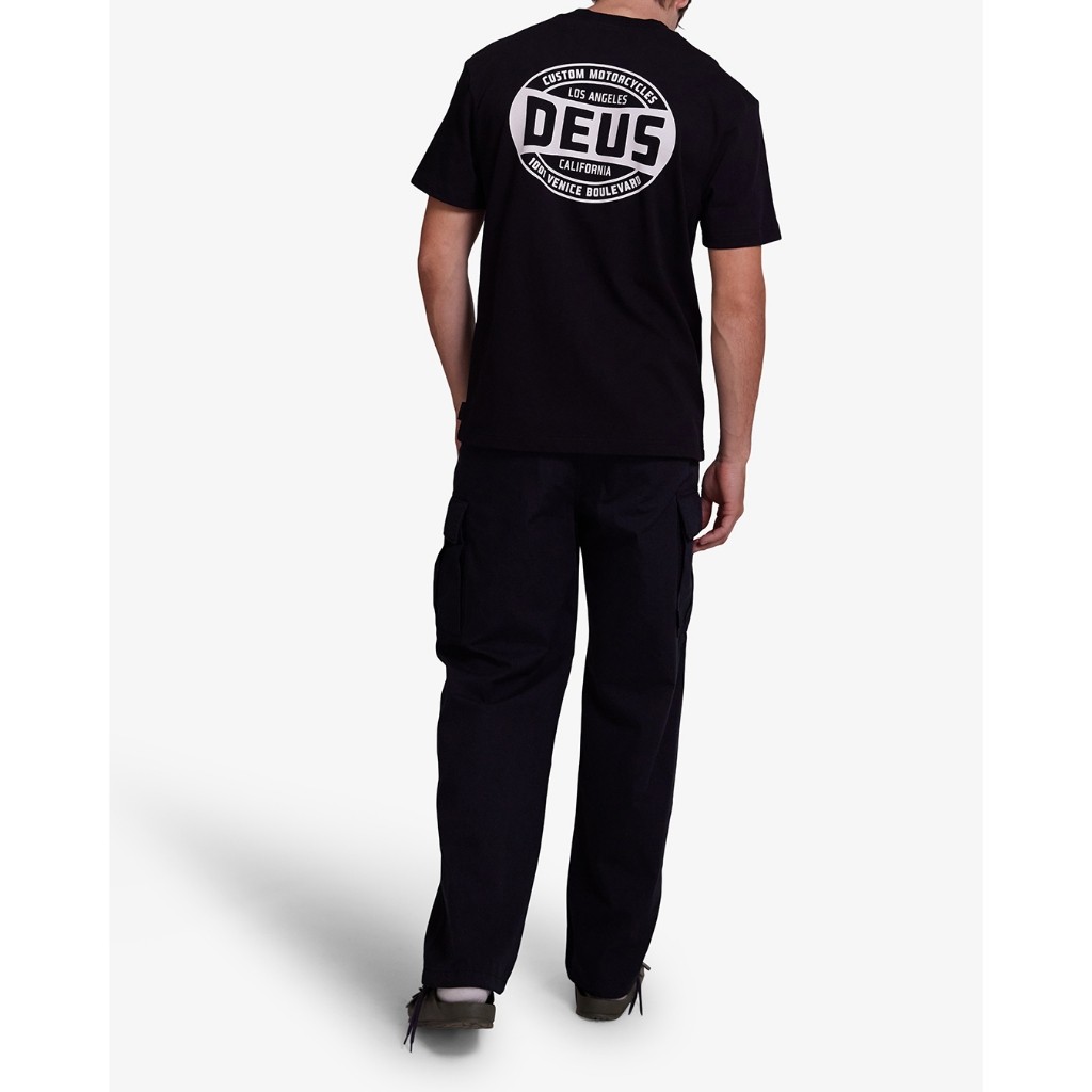 Deus Ex Machina Stranger Tee - เสื้อยืดพิมพ์ลายแขนสั้น สไตล์ใหม่ ทำจากผ้าฝ้ายแท้ใส่สบาย