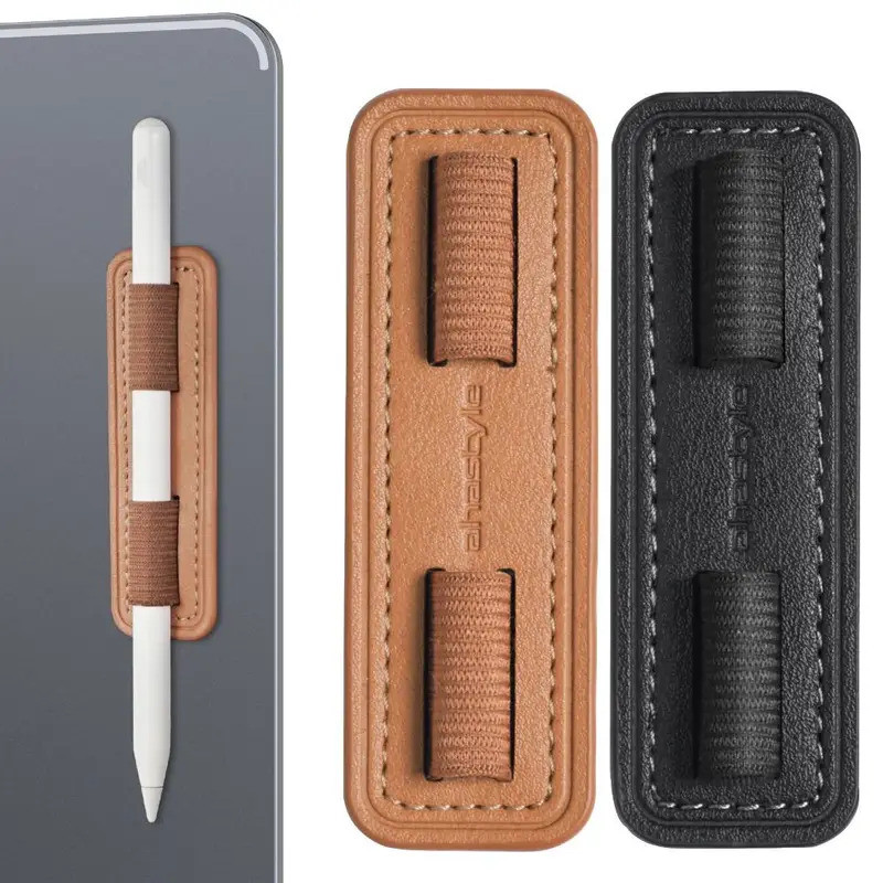 ผู้ถือสไตลัสสากล 1PC สำหรับดินสอ Apple 1 และ 2 ผู้ถือสำหรับ iPad ตาราง ปากกาสัมผัส กรณีถือติดป้องกันการสูญหาย ผู้ถือแถบย
