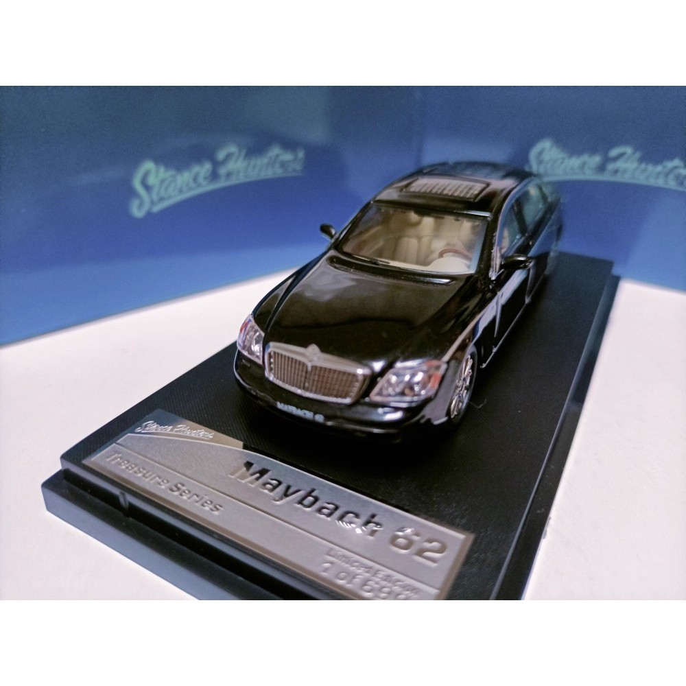 Stance Hunters 1 64 รถ Benz McBach Deluxe รุ่น Maybach S600 S62