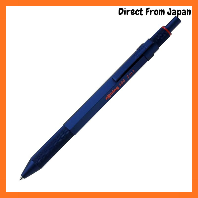 rOtring 600 3-in-1 Multi-Pen - Permanent White, Gift Boxed, Black/Red & Mechanical Pencil