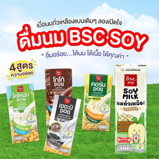 (ยกลัง36/48ชิ้น) นมถั่วเหลือง ตรา บีเอสซี ซอย เซซะมิ โคโค่นั…