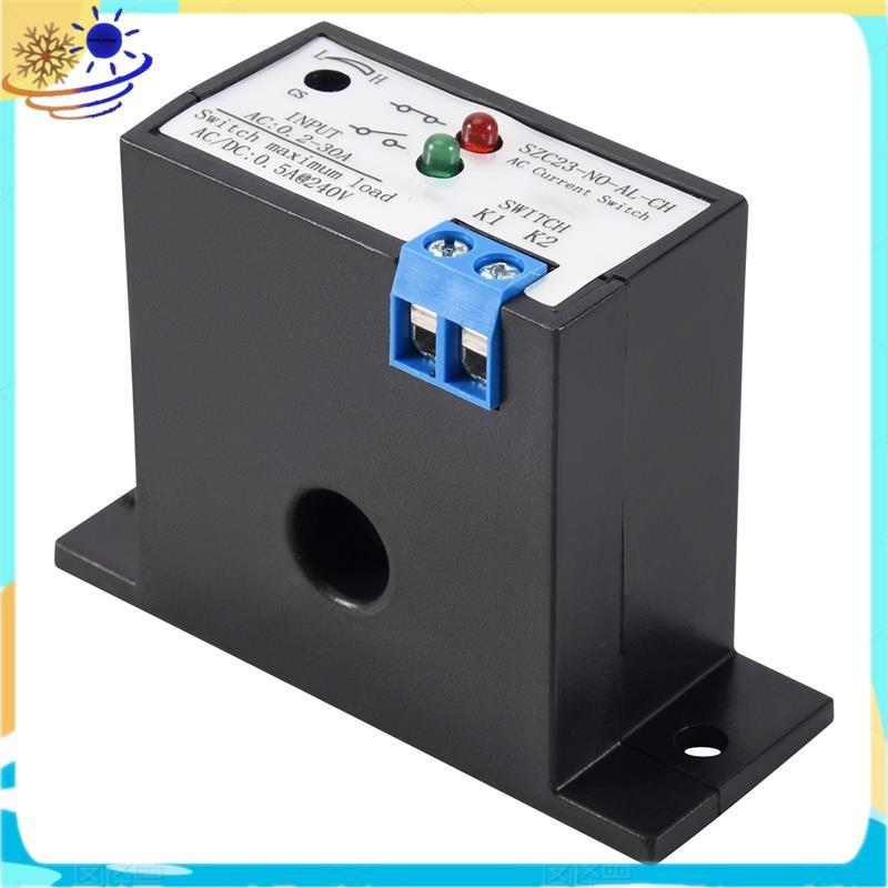 Current Mutual Induction Switch SZC23-NO-AL-CH ปกติเปิด Current Detection SWITCH สําหรับ AC Current 