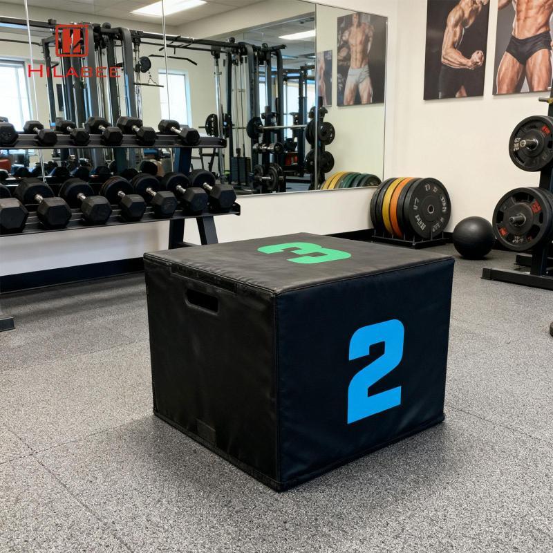 HILABEE กล่อง Plyo กล่องอุปกรณ์อเนกประสงค์ Heavy Duty Non Slip กระโดด Agility กล่องสําหรับ Squats ข้าม Home Gym เครื่องปรับอากาศ