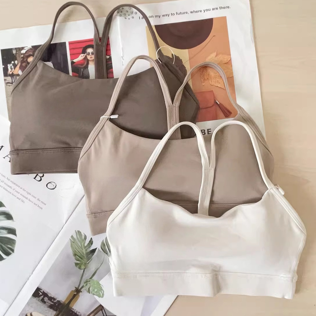 สปอร์ตบรา กันกระแทก แบบมืออาชีพ เหมาะกับใส่เล่นโยคะ ฟิตเนส วิ่ง สําหรับผู้หญิง