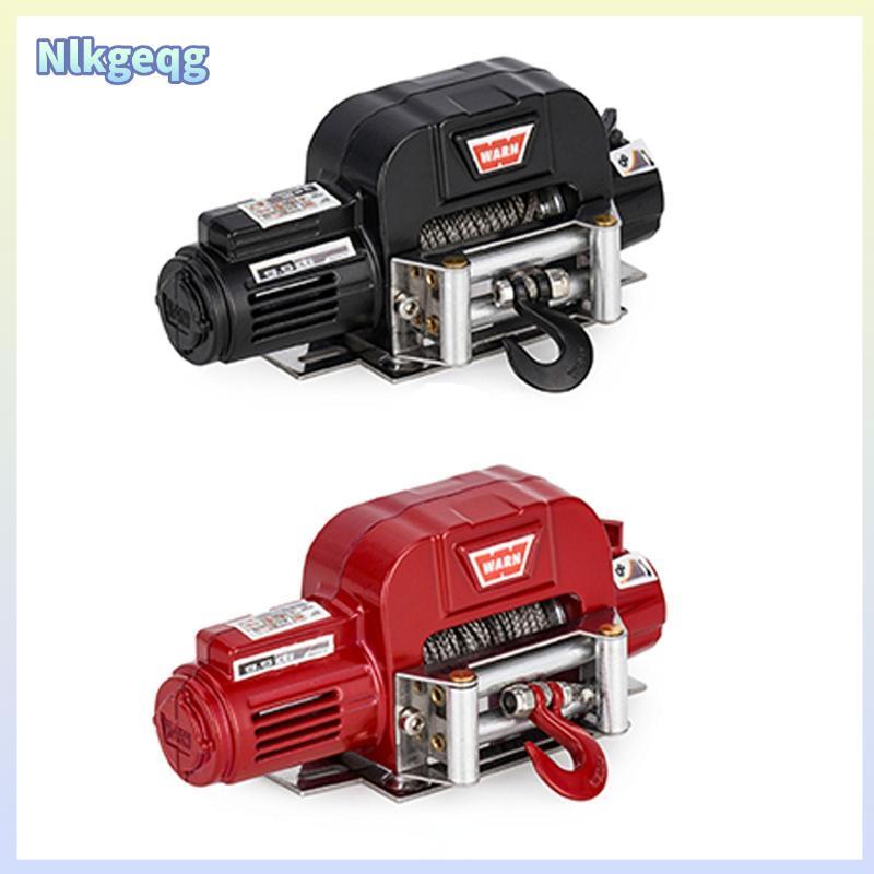 [nlkgeqg] รถโมเดล Winch รถ RC Winch มินิไฟฟ้าโลหะ Winch อุปกรณ์เสริม RC Winch ของเล่นจําลองอุปกรณ์โล