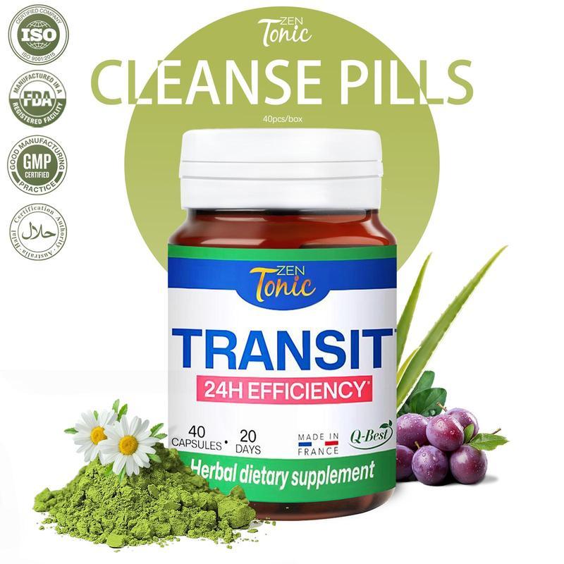 [Zen&Tonic Cleanse Pill] Gut Support | ทําความสะอาด&กําจัด | สุขภาพทางเดินอาหาร  | สุขภาพลําไส้ | สา