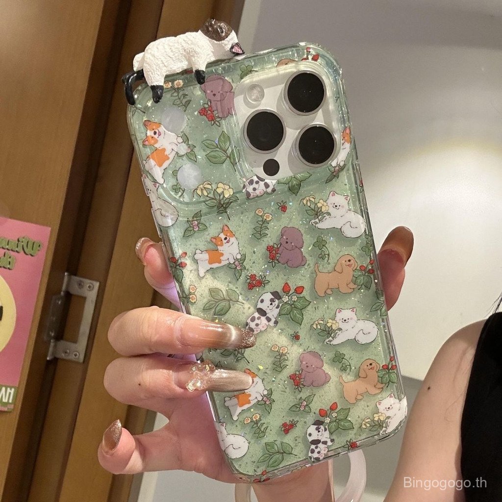 เคสโทรศัพท์ เหมาะสําหรับ iPhone 7 8 X XS XR XSMAX 11 12 13 14 15 16 17 Pro max Plus Air Glitter Gras