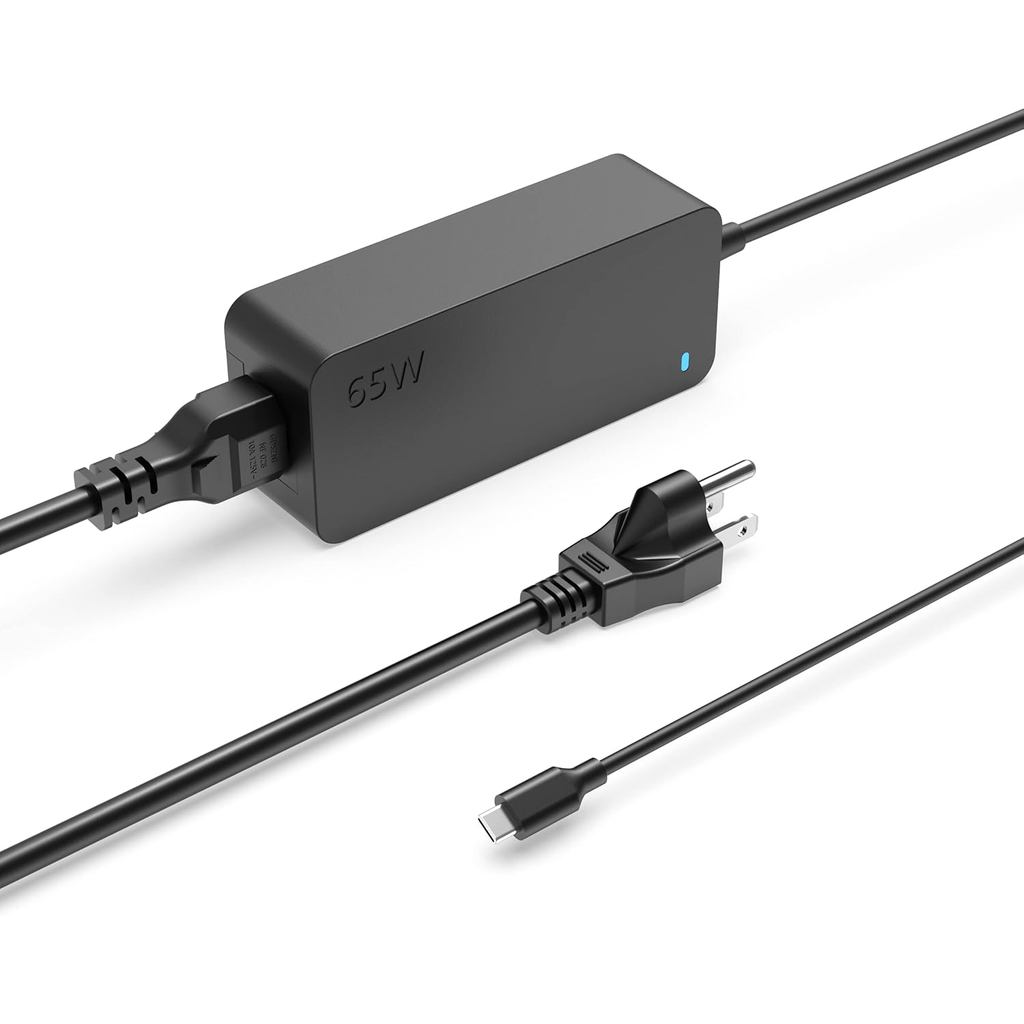 PD 65W USB C Fast Charger สําหรับ LG กรัมแล็ปท็อป 14 15 16 17 Series 14Z90Q 15Z90Q 16T90P 16Z90P 16T