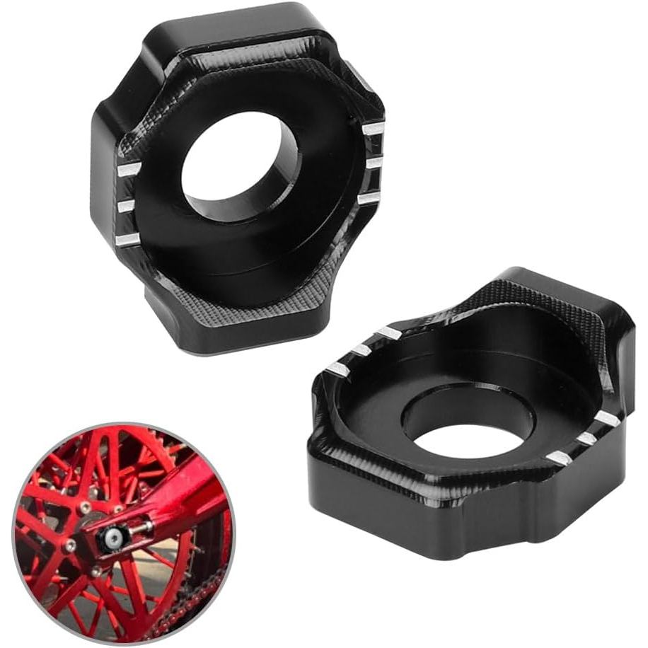 ชิ้นส่วนเพลาบล็อกและตัวปรับโซ่ CNC สำหรับ Scooter Segway X160/X260 และ ebike